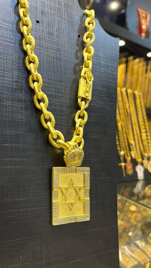Cordão Cadeado + pingente