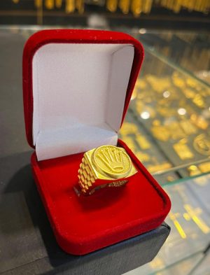 Anel Brasão Imperial Ouro Polido